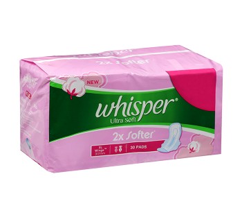 WHISPER ULTRA SOFT PINK XL+